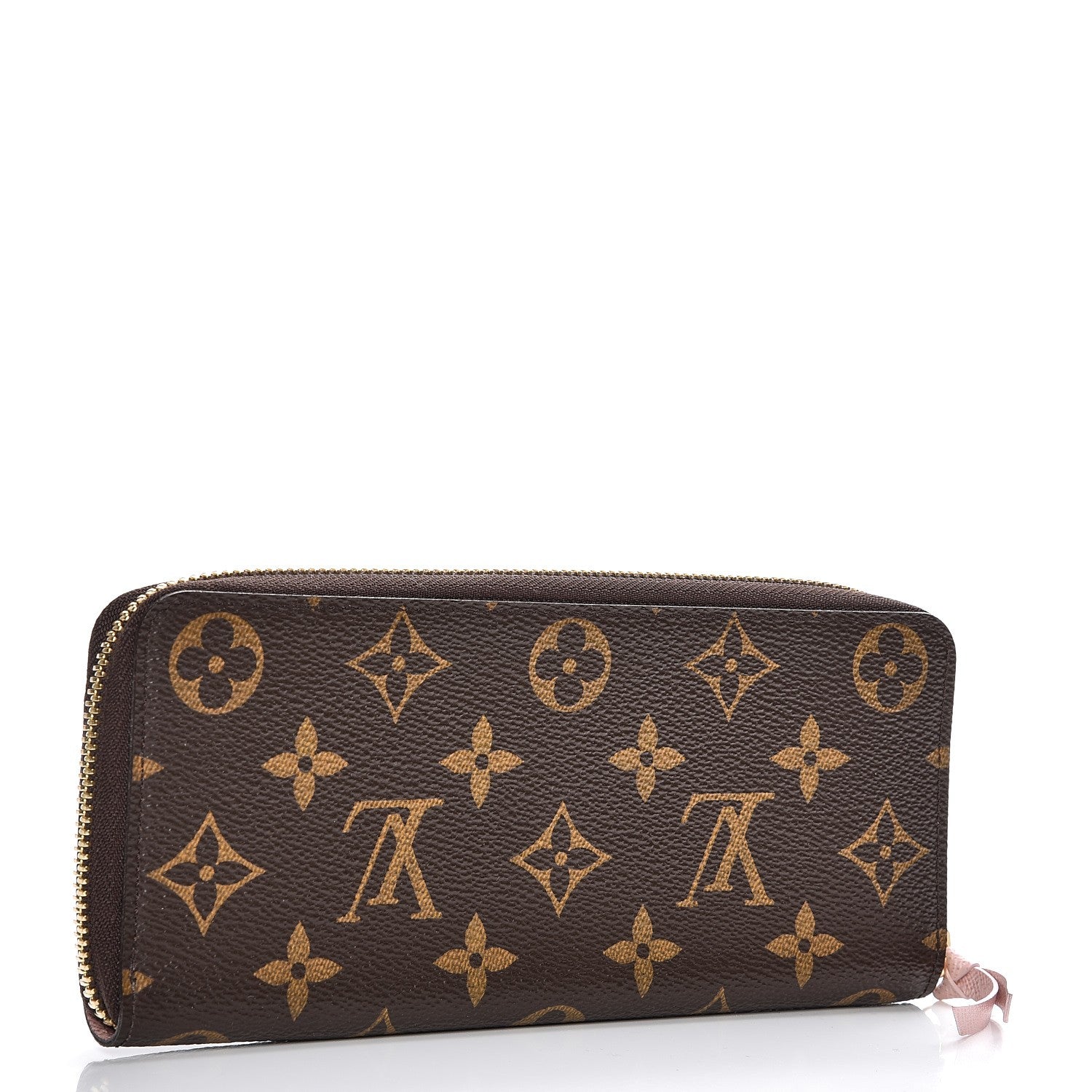 Louis Vuitton Monogram Clemence Wallet Rose Ballerine 3 of 7
