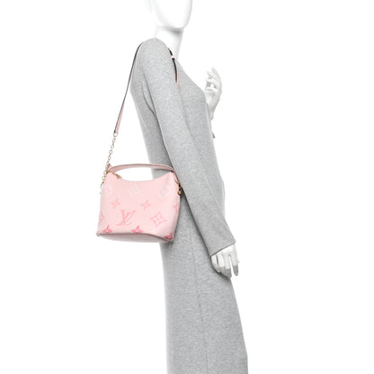 Louis Vuitton Empreinte Monogram Giant By The Pool Marshmallow Hobo PM Bouton De Rose 2 of 13