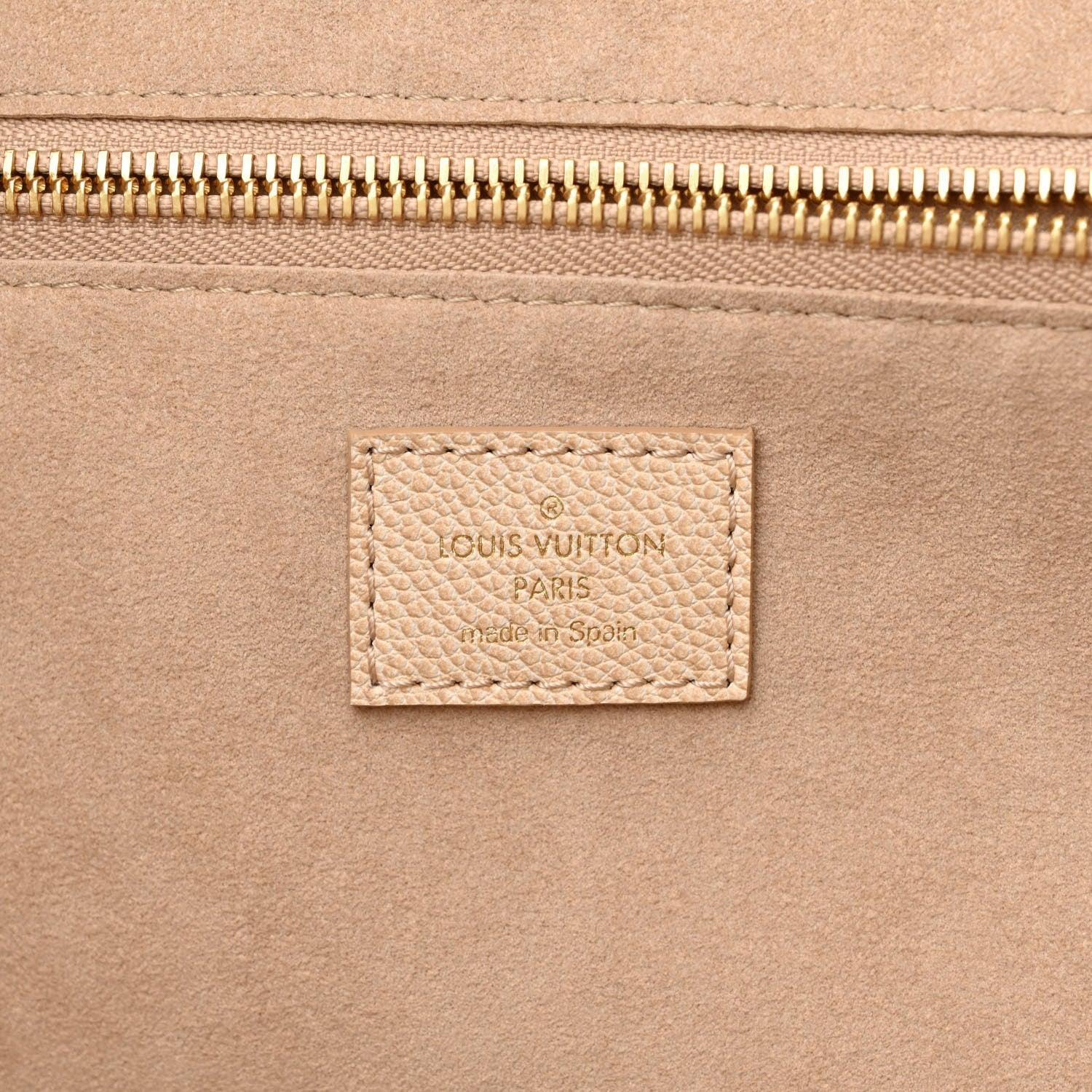Louis Vuitton Empreinte Monogram Summer Stardust Neverfull MM Beige Clair 8 of 11