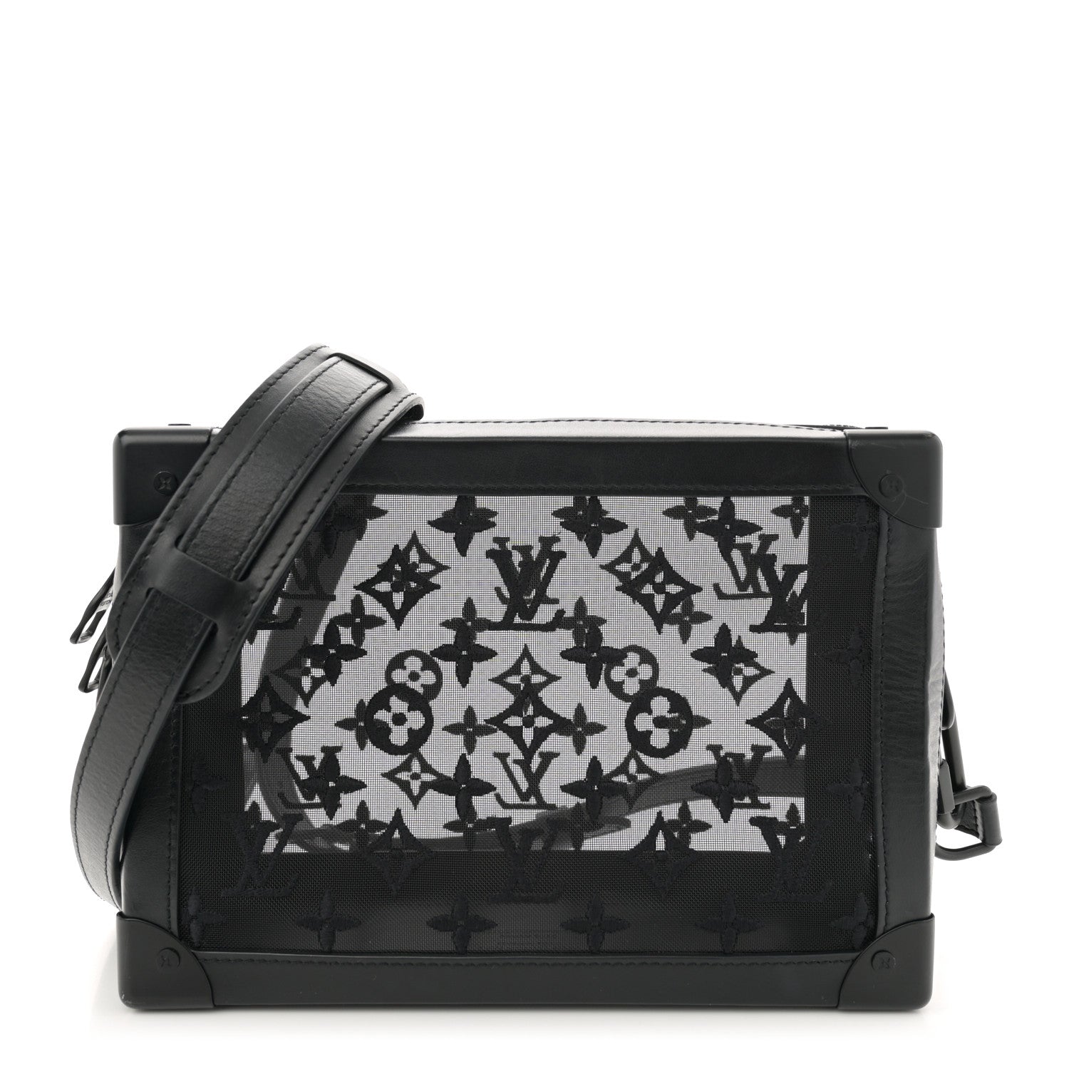 Louis Vuitton Monogram See Through Soft Trunk Black 1 of 11