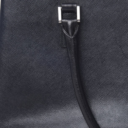 Burberry Saffiano Top Handle Tote Black 15 of 25