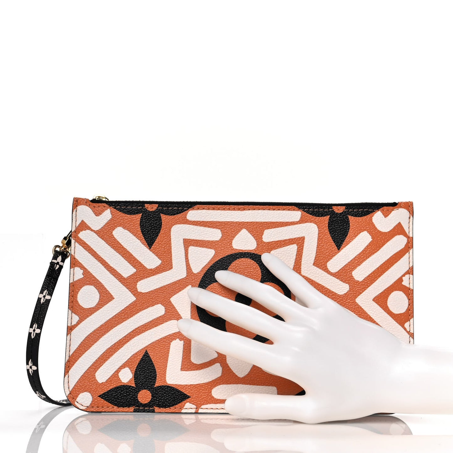 Monogram Giant Crafty Neverfull MM GM Pochette Creme Caramel