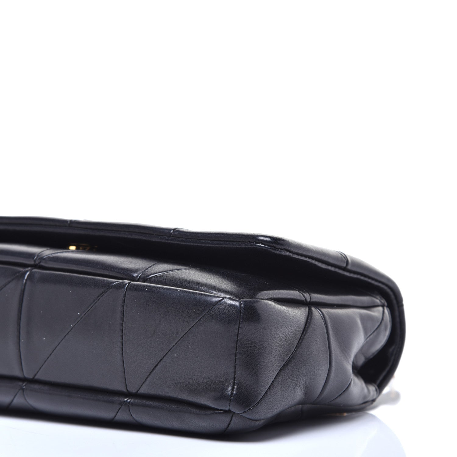 Saint Laurent Lambskin Patchwork Monogram Medium Jamie Black 8 of 8