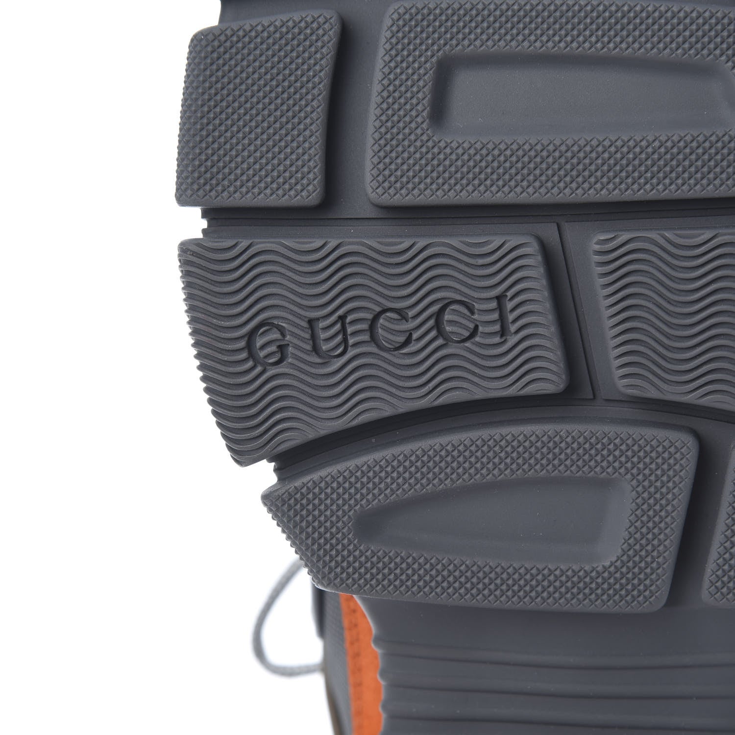 Gucci X SEGA Mesh Canvas Calfskin Womens Flashtrek Sneakers 37.5 White Box Pink Ardesia Loess 6 of 8