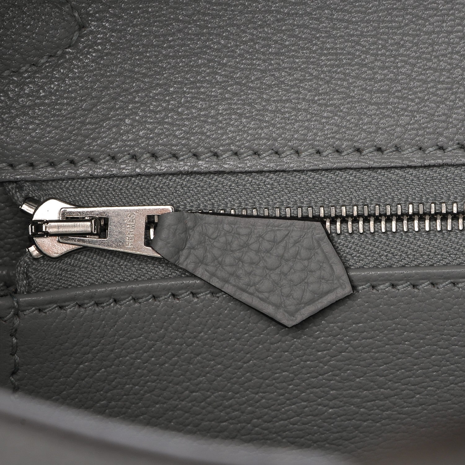 Hermes Togo Birkin 30 Gris Mouette 21 of 23