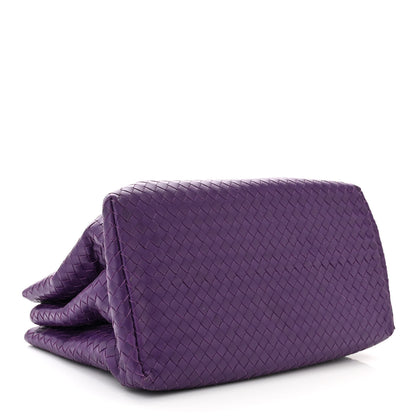 Bottega Veneta Nappa Intrecciato Medium Roma Tote Plum 4 of 10