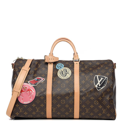Louis Vuitton Monogram World Tour Keepall Bandouliere 50 1 of 9
