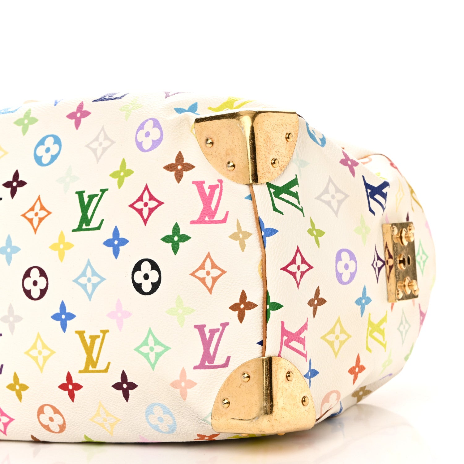 Louis Vuitton Monogram Multicolor Speedy 30 White 9 of 13