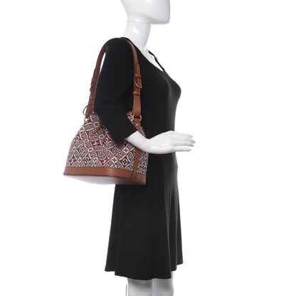 Louis Vuitton Jacquard Since 1854 Petit Noe Bordeaux 2 of 9