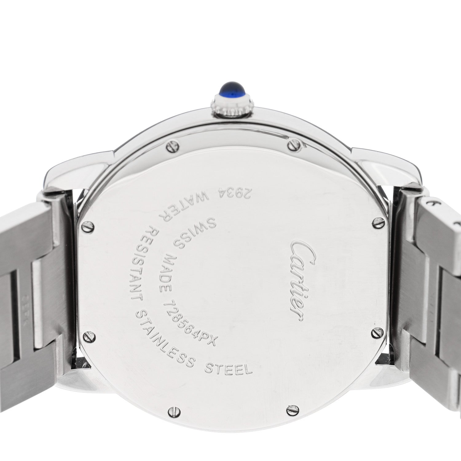 Cartier Stainless Steel 36mm Ronde Solo Quartz Watch 4 of 4
