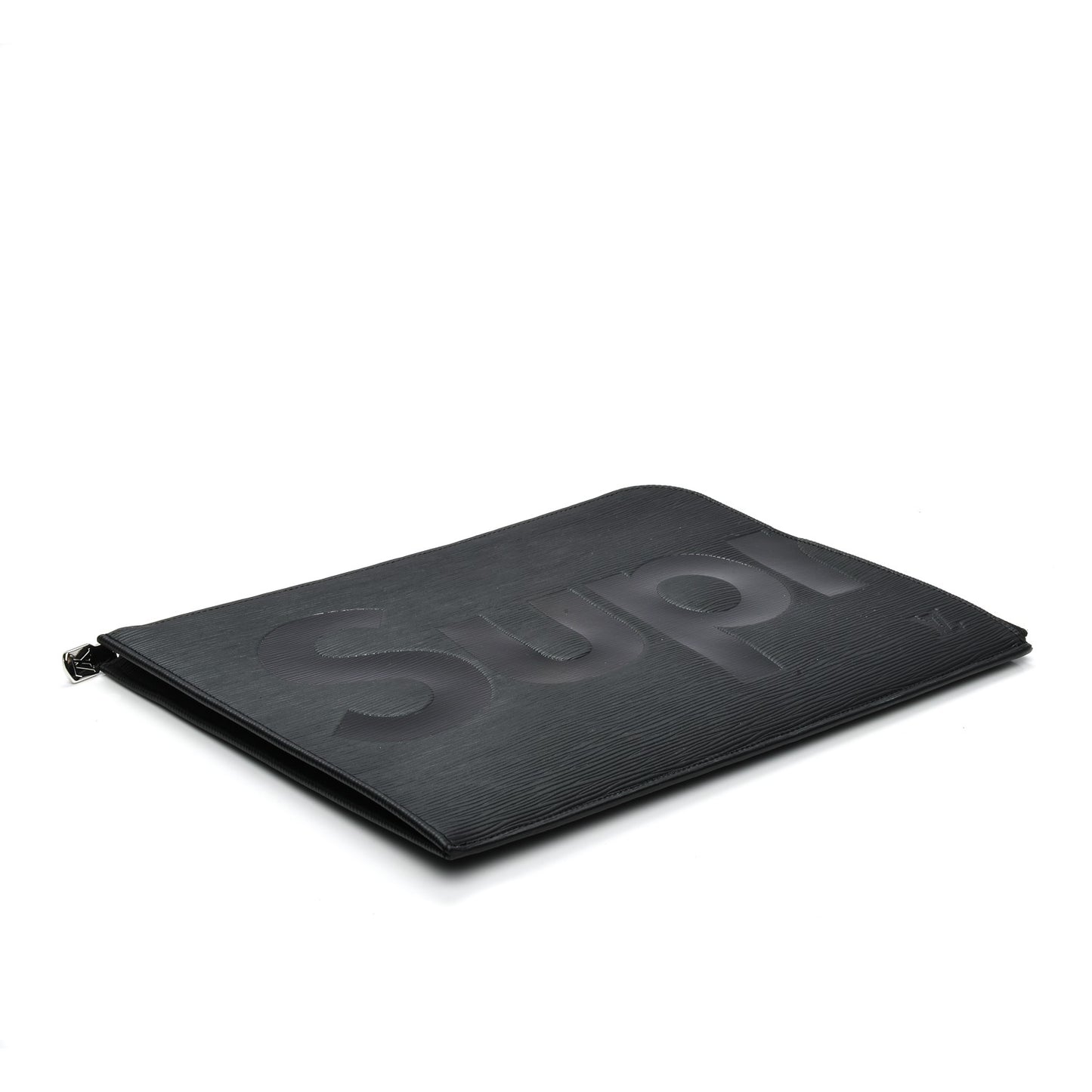X SUPREME Epi Pochette Jour GM Black