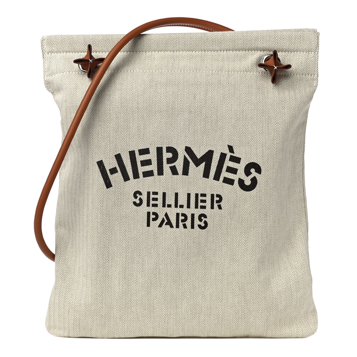 Hermes Canvas Swift Aline Grooming Bag Gold 1 of 11