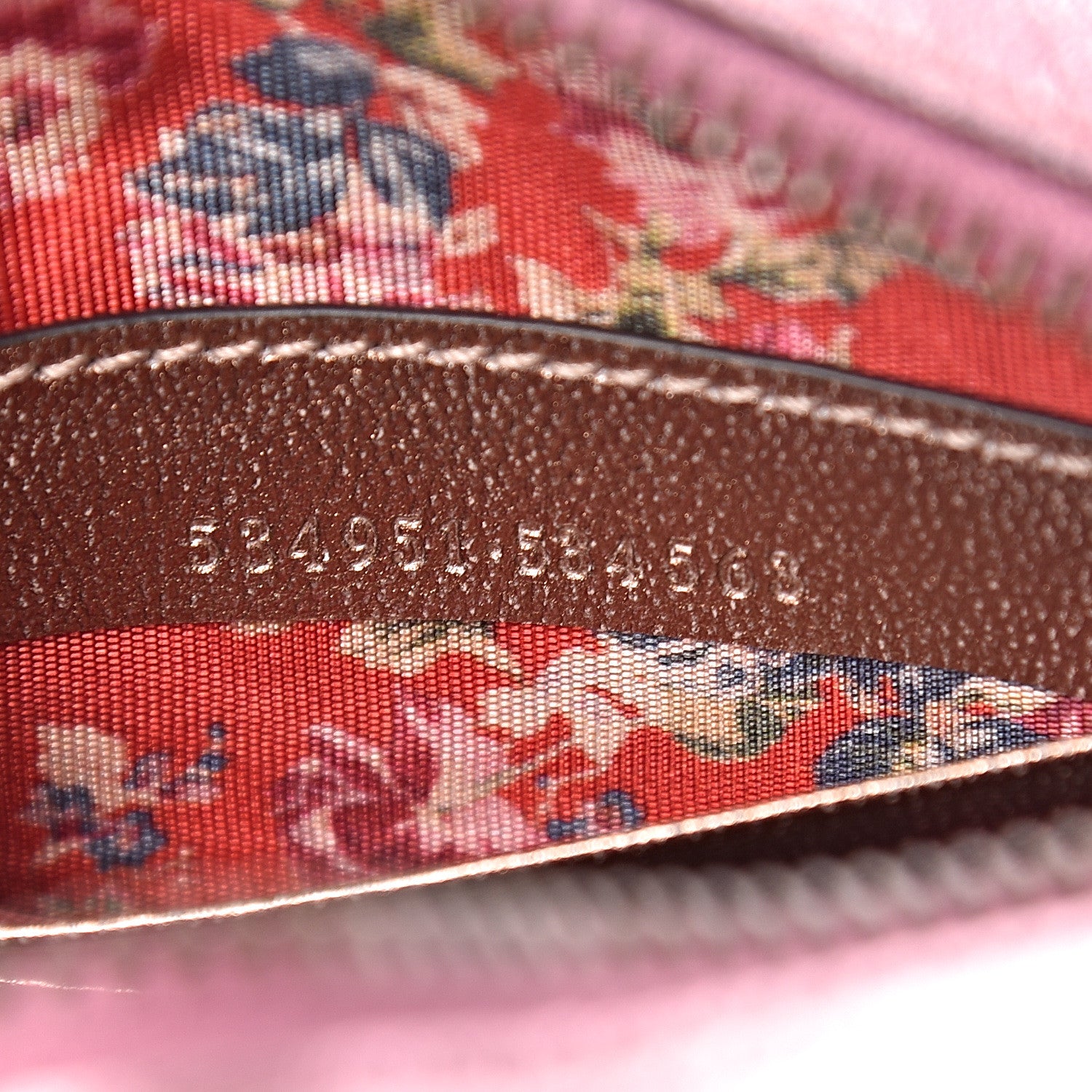 Gucci Laminated Nappa Trapuntata Mini Zumi Dome Shoulder Bag Rosa Lago Rame 7 of 10