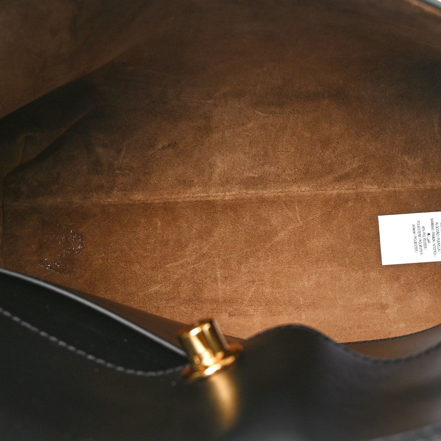 Calfskin Vintage Check Small Society Top Handle Bag Archive Beige Black