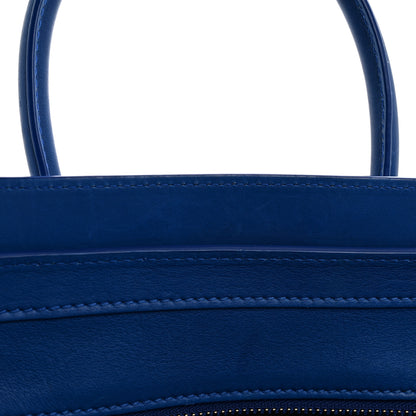 Celine Smooth Calfskin Micro Luggage Royal Blue 11 of 15