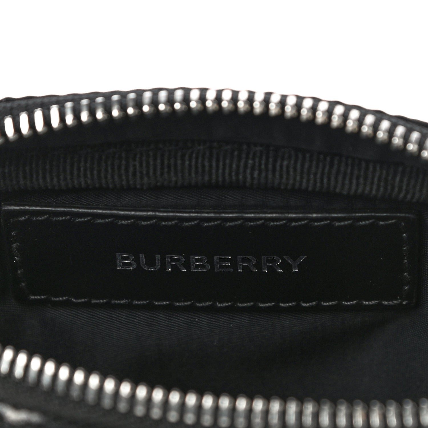 Burberry Nylon Logo Small Cannon Bum Bag Black White 7 of 9