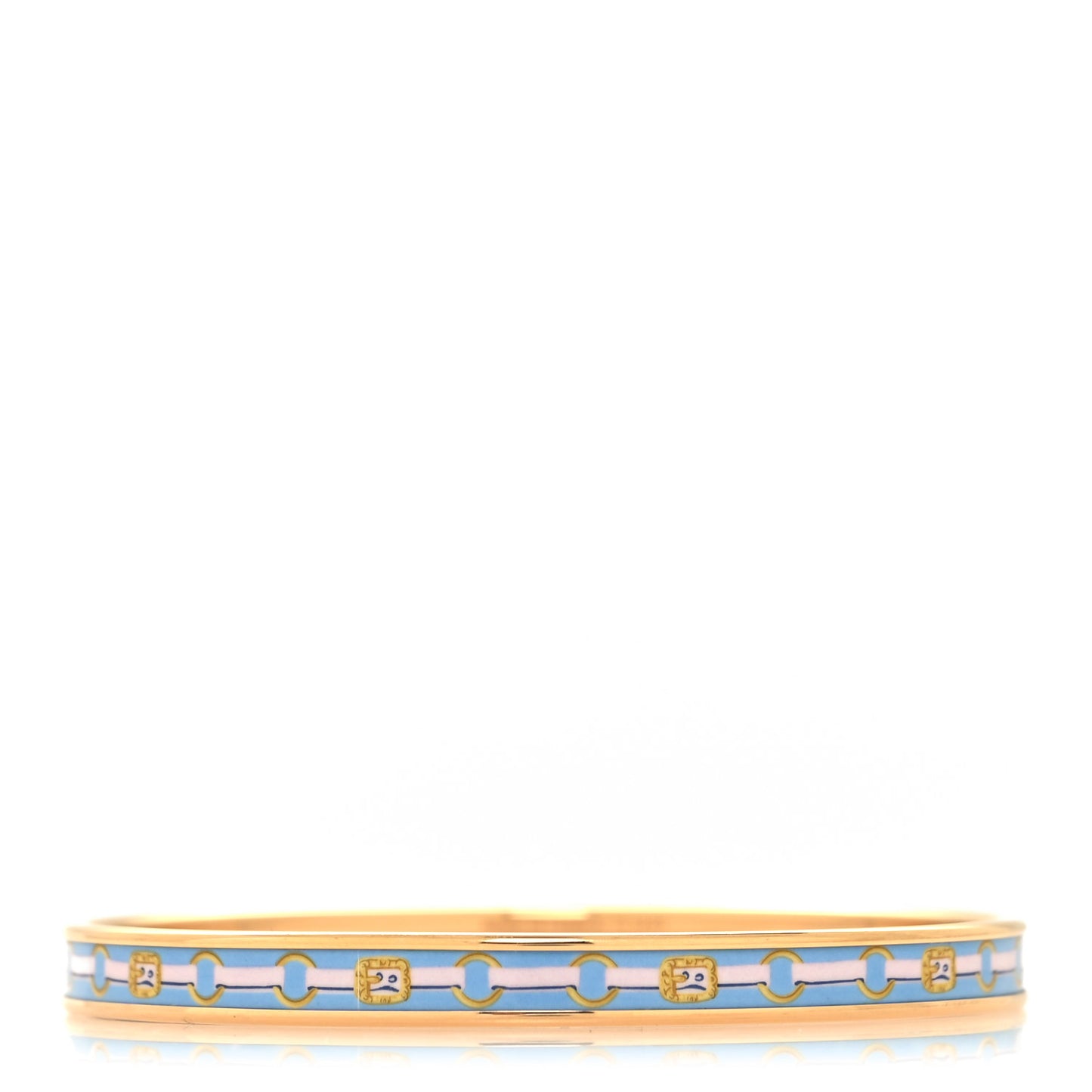 Enamel Printed Extra Narrow Bracelet 65