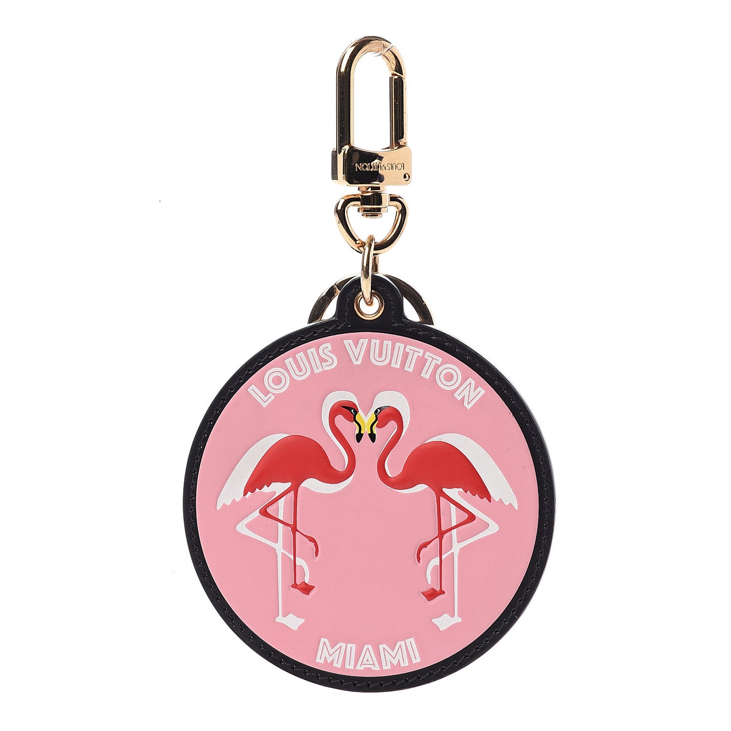 World Tour Flamingo Bag Charm Key Holder
