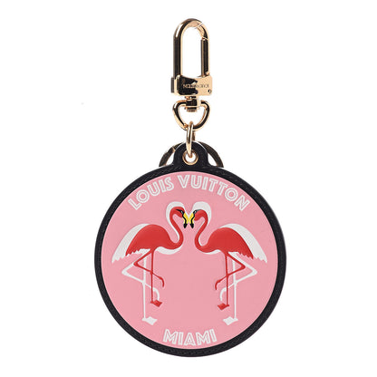 Louis Vuitton World Tour Flamingo Bag Charm Key Holder 1 of 5