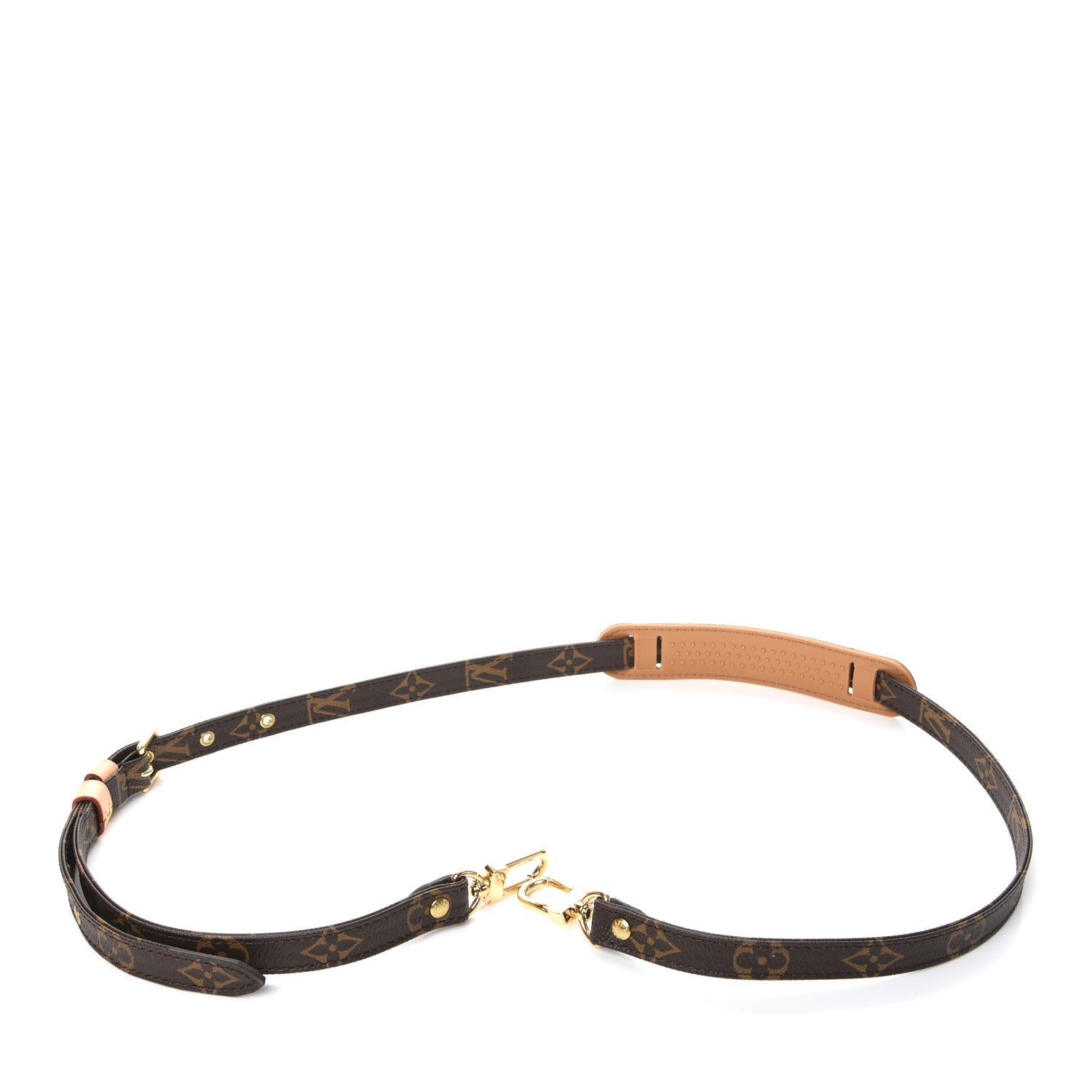 Louis Vuitton Monogram 16mm Adjustable Shoulder Strap 3 of 5