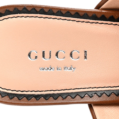 Gucci Malaga Kid Janaya 150mm Platform Sandals 38.5 Cuir 7 of 12