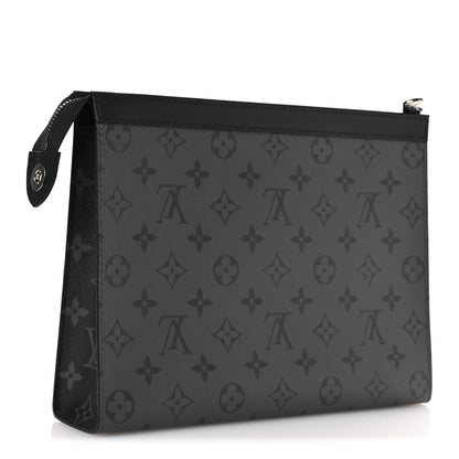 Louis Vuitton Monogram Eclipse Reverse Pochette Voyage MM 3 of 10