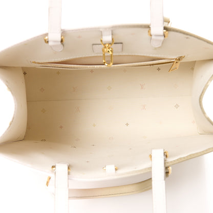 Louis Vuitton LOUIS VUITTON Monogram Giant Spring In The City Onthego MM Sunset Kaki 5 of 9