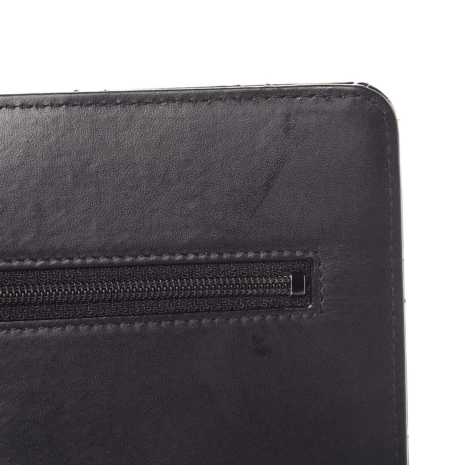 Chanel Patent Quilted Wallet On Chain WOC Black 10 of 13
