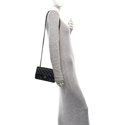 Chanel Lambskin Quilted Mini Rectangular Flap Black 2 of 12