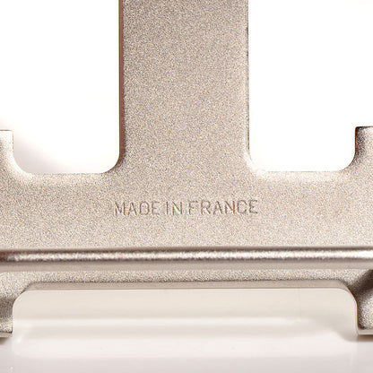 Hermes Box Togo Reversible Polished Constance 32mm H Belt Noir Chocolate 85 4 of 7