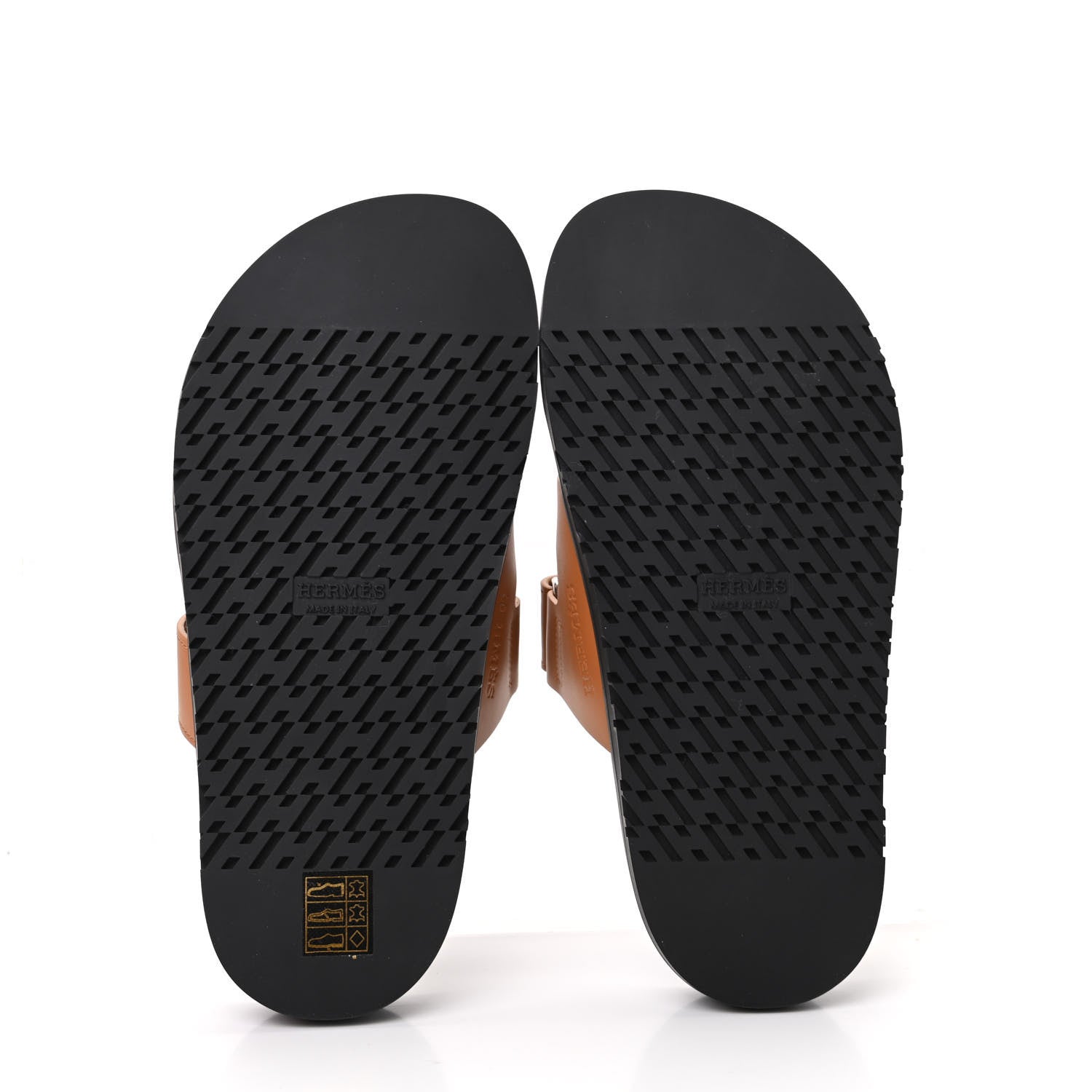 Hermes Calfskin Womens Chypre Sandals 36 Gold 5 of 9