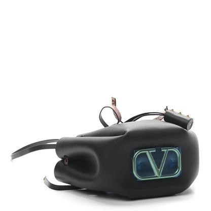 Valentino Garavani Vitello Ayers VLogo Bucket Bag Black 4 of 8