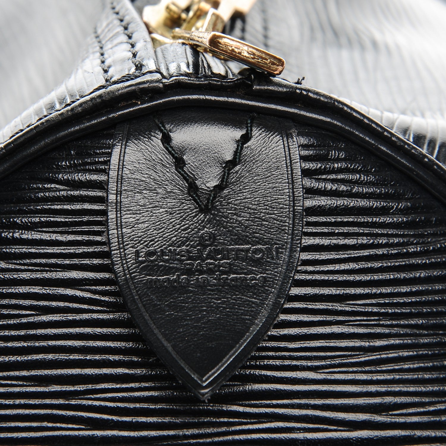 Louis Vuitton Epi Keepall 45 Black 6 of 9