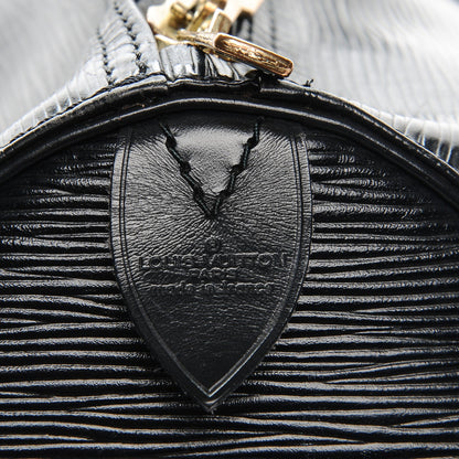 Louis Vuitton Epi Keepall 45 Black 6 of 9