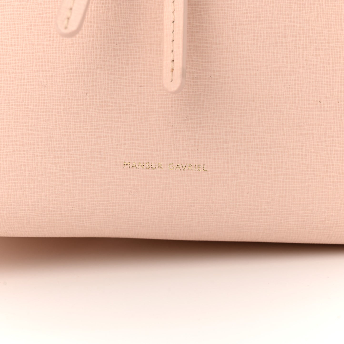 Grained Calfskin Mini Backpack Rosa