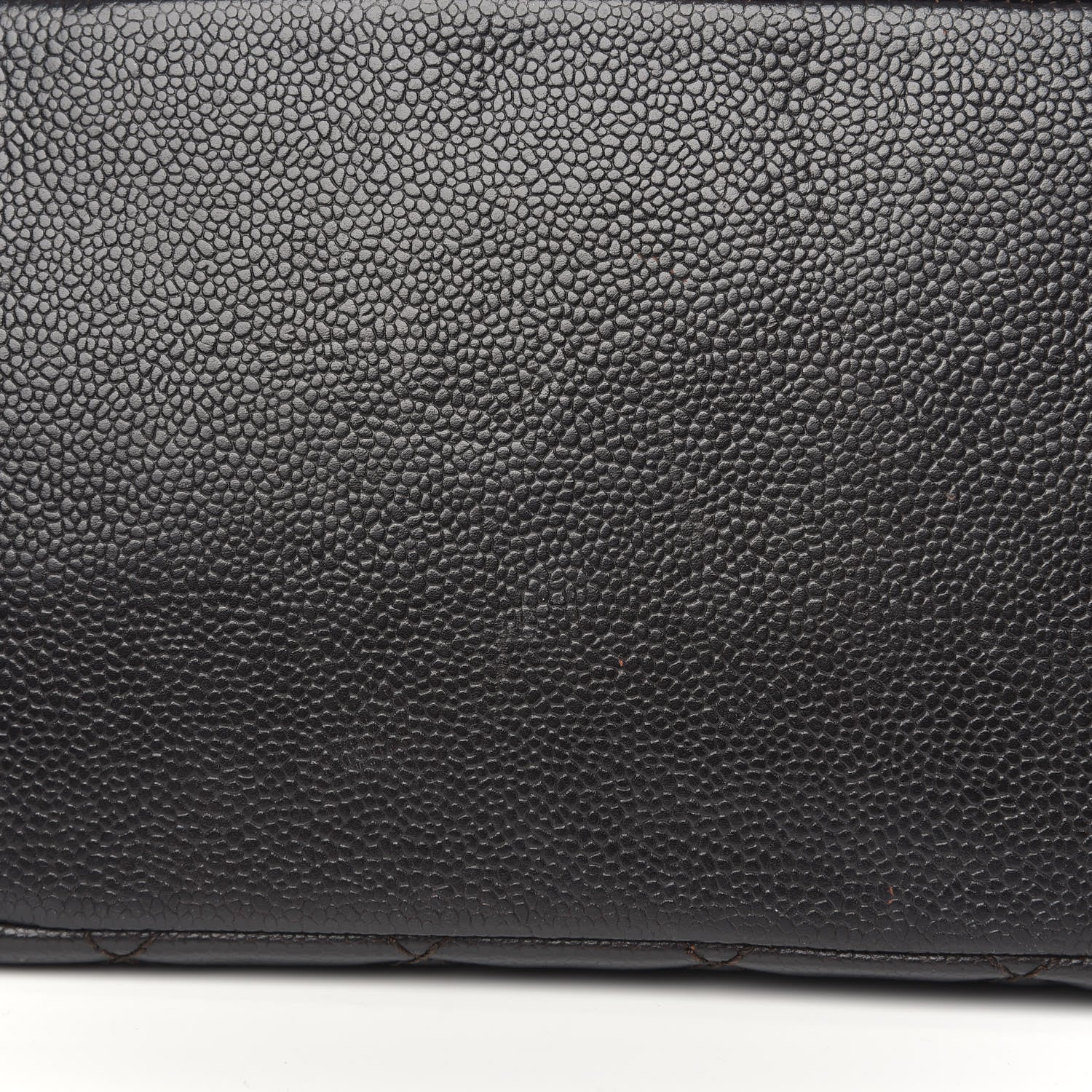 Chanel Caviar Quilted Grand Shopping Tote GST Dark Brown 10 of 15