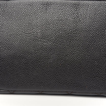 Chanel Caviar Quilted Grand Shopping Tote GST Dark Brown 10 of 15