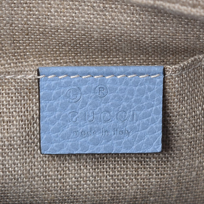 Gucci Monogram Mini Bree Messenger Bag Beige Mineral Blue 6 of 8