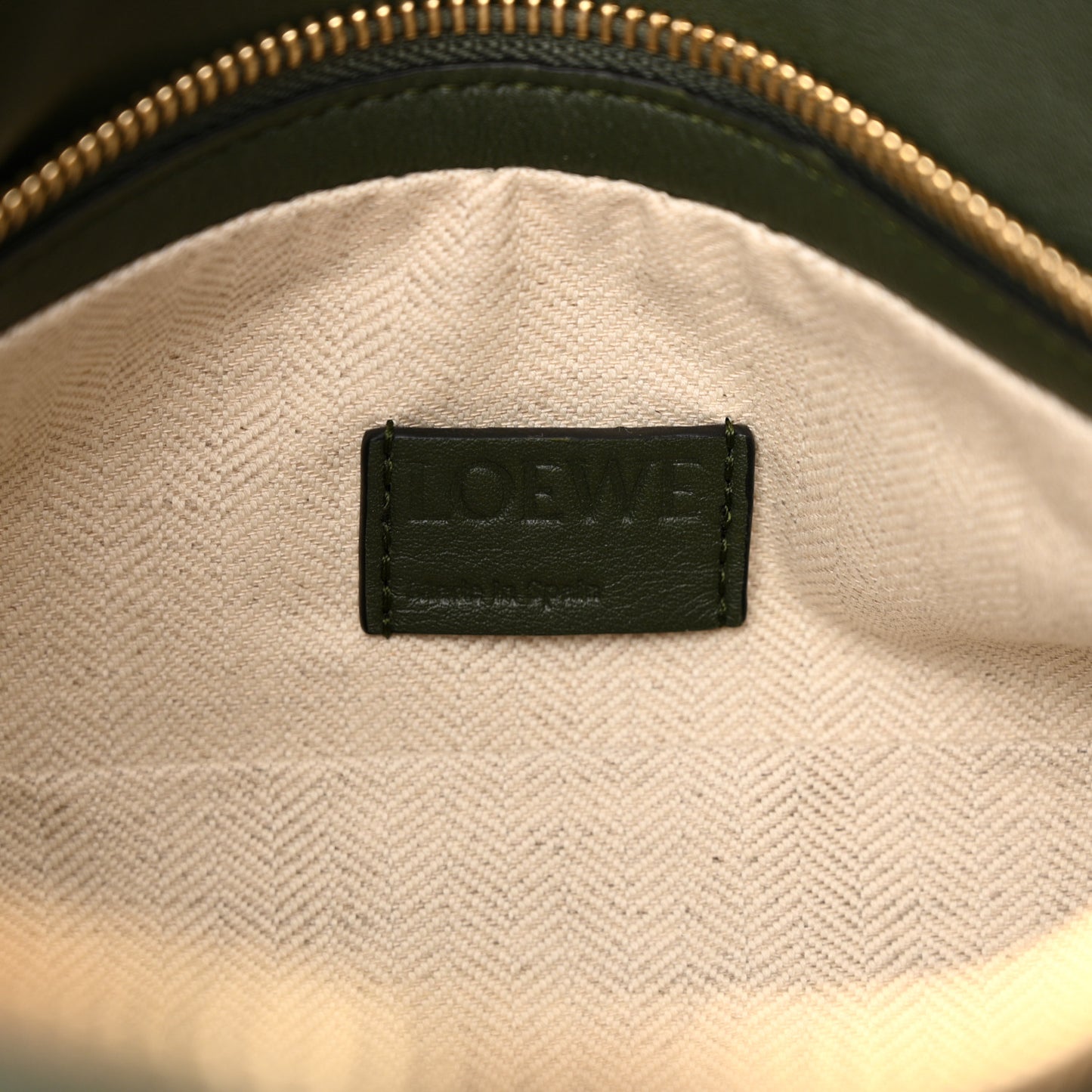 Calfskin Puzzle Hobo Avocado