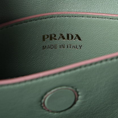 Prada Saffiano Cuir Small Double Bag Pesco 7 of 14