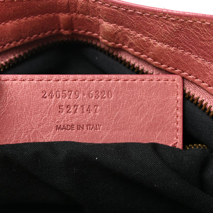 Balenciaga Agneau Classic Hardware Town Rose Bruyere 8 of 11