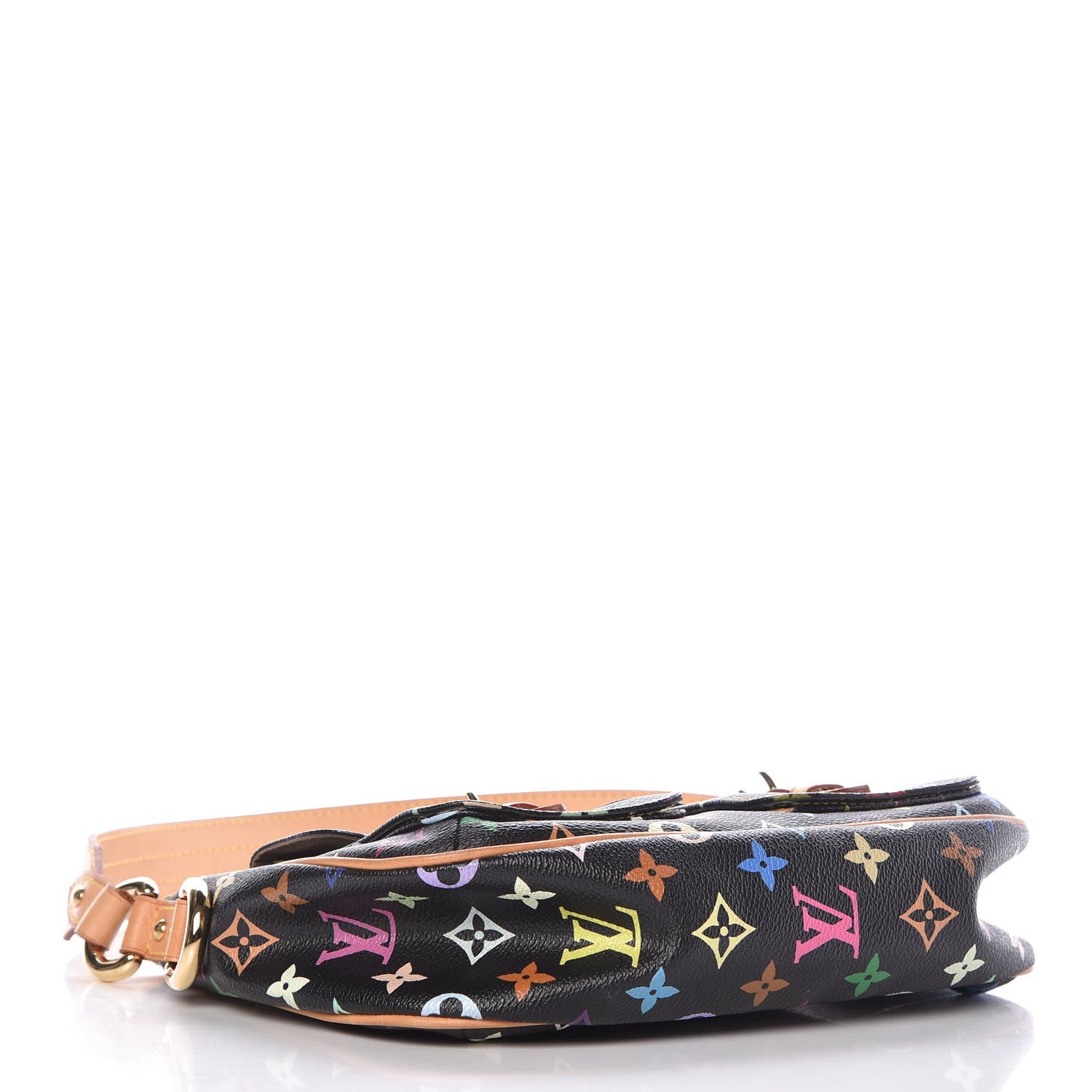 Louis Vuitton Monogram Multicolor Lodge PM Black 4 of 11