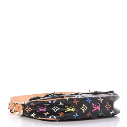 Louis Vuitton Monogram Multicolor Lodge PM Black 4 of 11