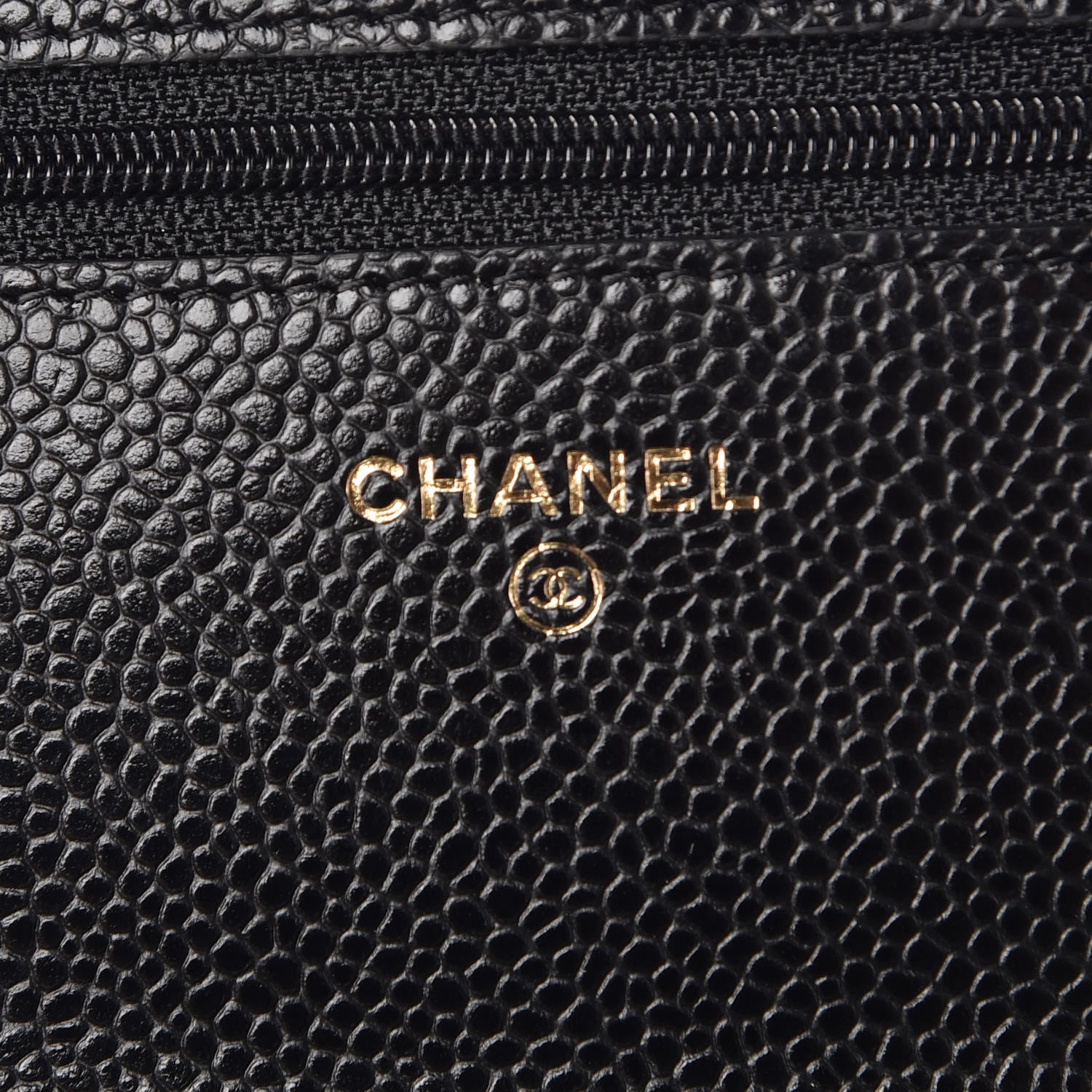 Chanel Caviar Quilted Wallet On Chain WOC Black 6 of 11