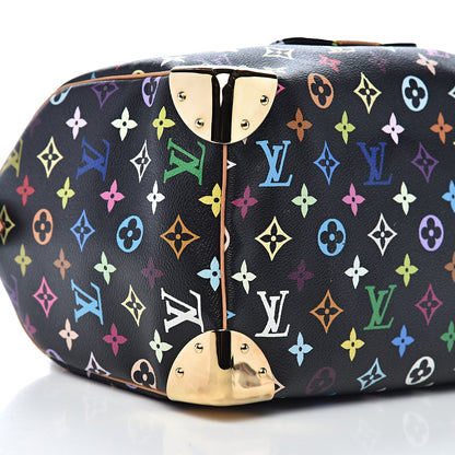 Louis Vuitton Monogram Multicolor Speedy 30 Black 8 of 10