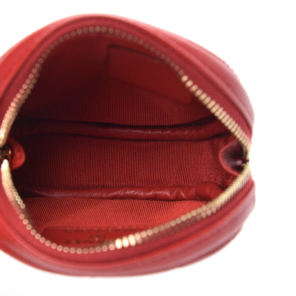 Chanel Caviar Quilted Zip Around Classic Coin Purse Dark Pink 5 of 8