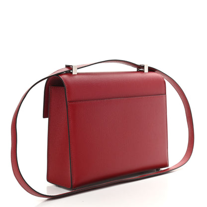 Hermes Epsom Verrou 21 Rouge Grenat 3 of 9