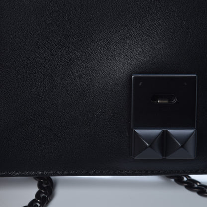 Prada City Calfskin Studded Mini Elektra Crossbody Bag Black 8 of 12