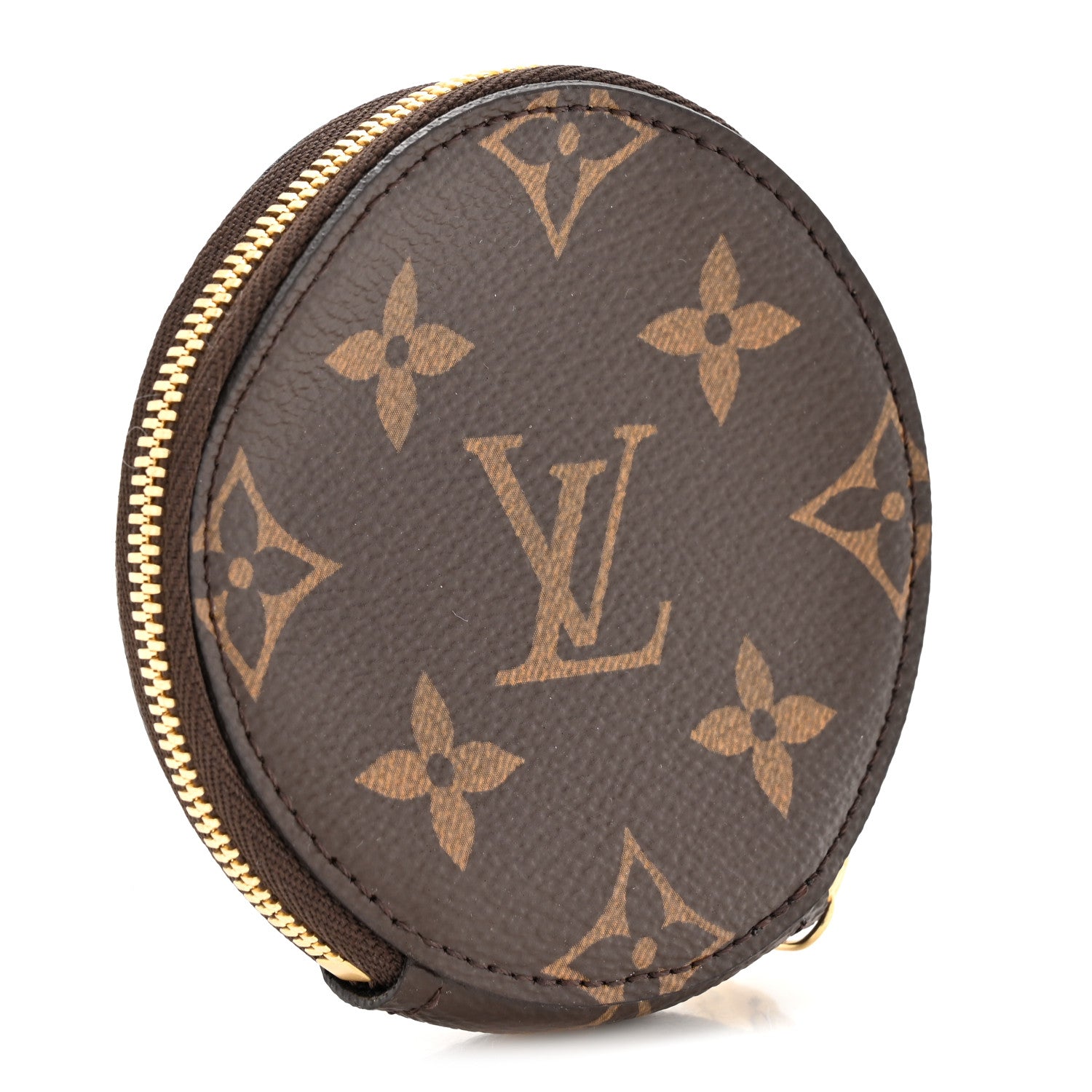 Louis Vuitton Monogram Round Coin Purse 3 of 6