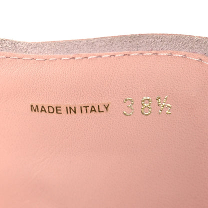 Prada Patent Calfskin Espadrille Hearts 45mm Platform Sneakers 38.5 Pink 7 of 9